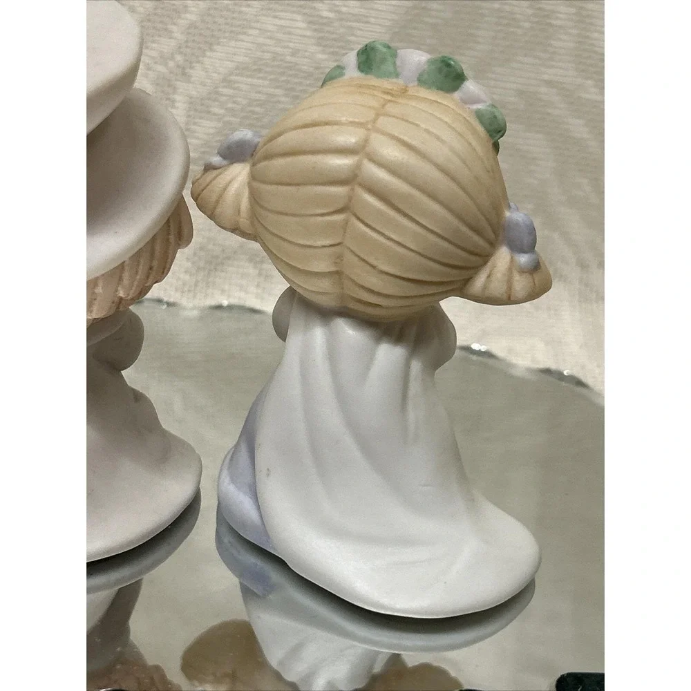 Hand Painted bumpkins bisque
